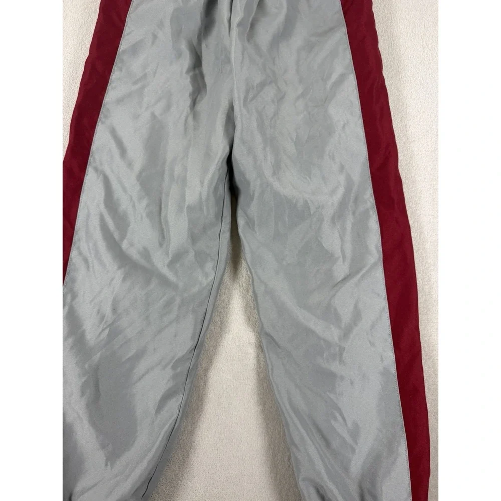 Everlast Boys Gray Maroon Side Stripe Track Pants Size M 10/12 Activewear